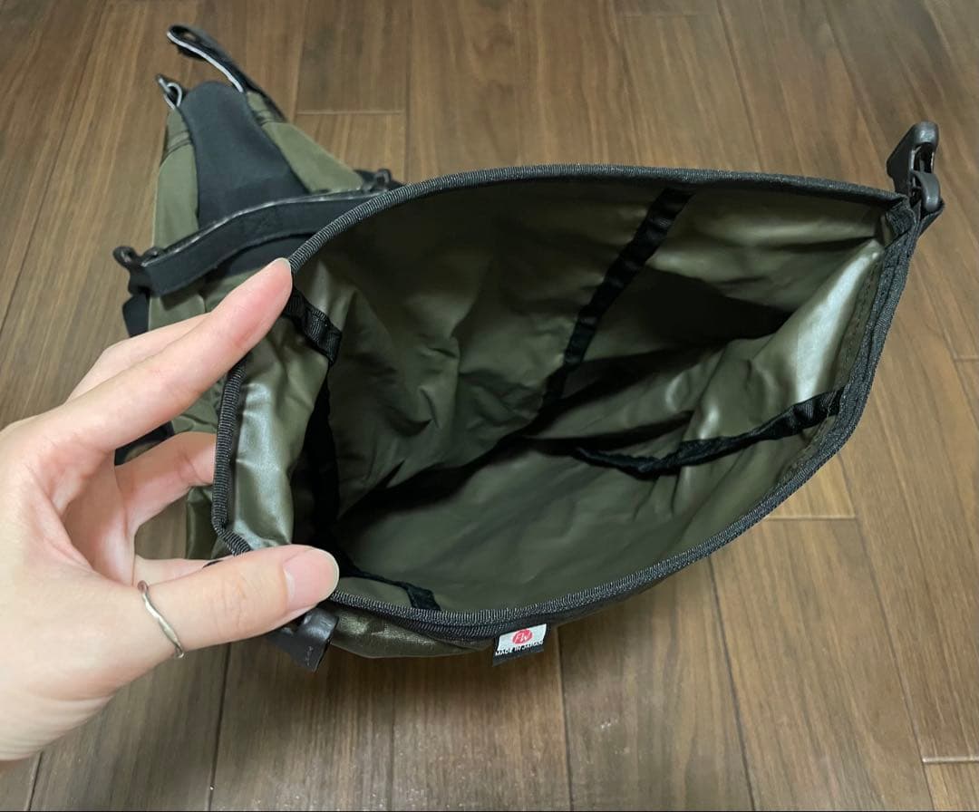 FAIRWEATHER サドルバッグ オリーブグリーン