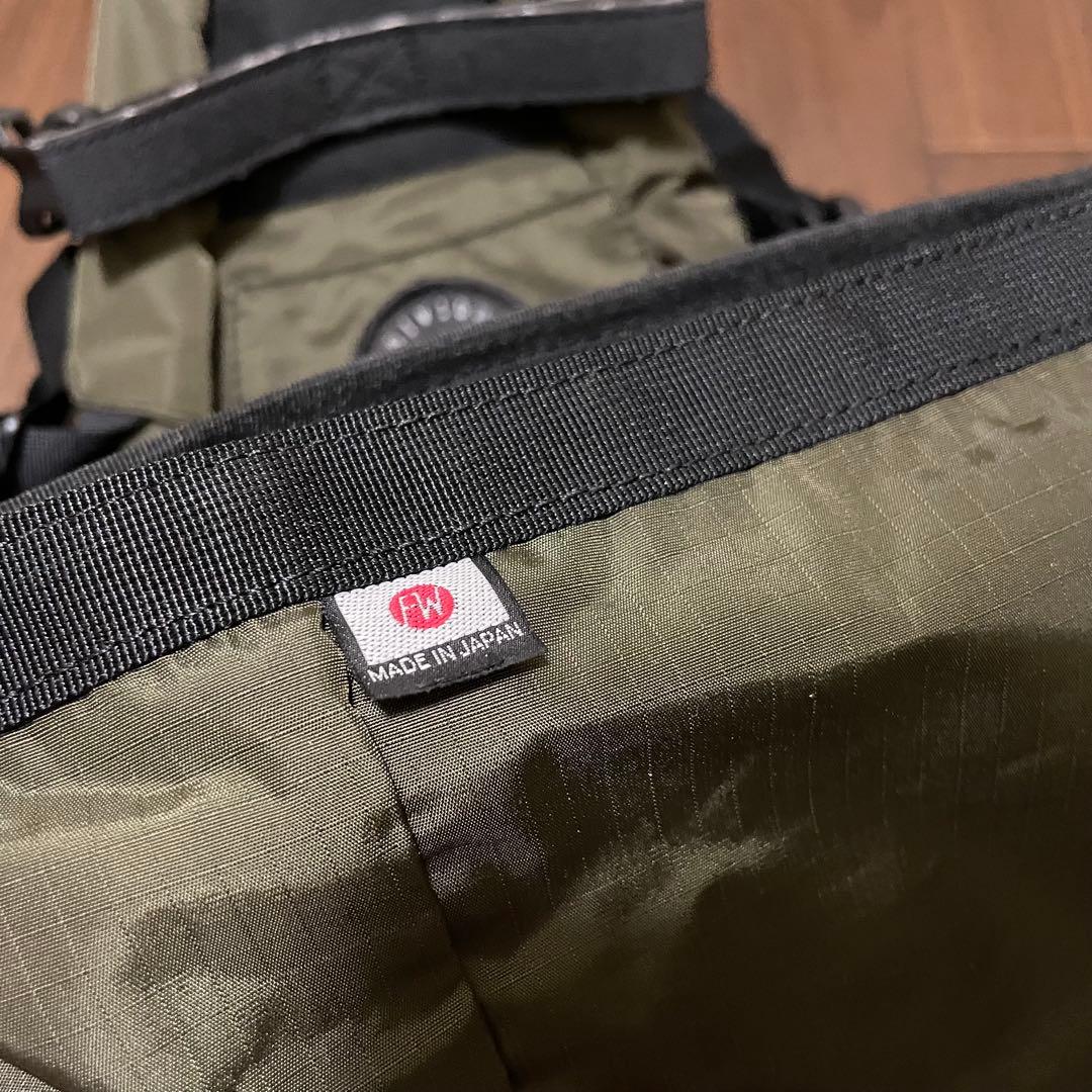 FAIRWEATHER サドルバッグ オリーブグリーン