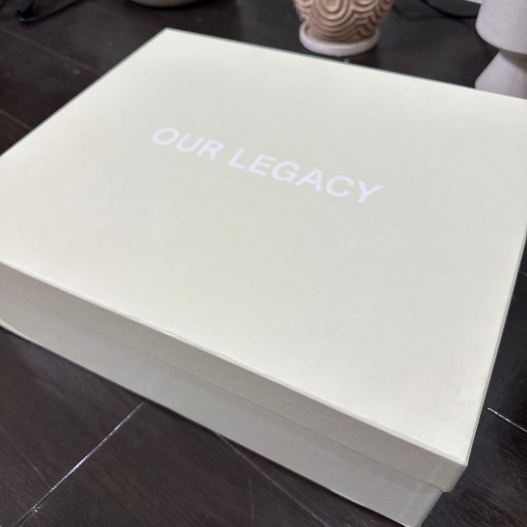 靴 OUR LEGACY HIGH ENGINE BOOT / BLACK 42