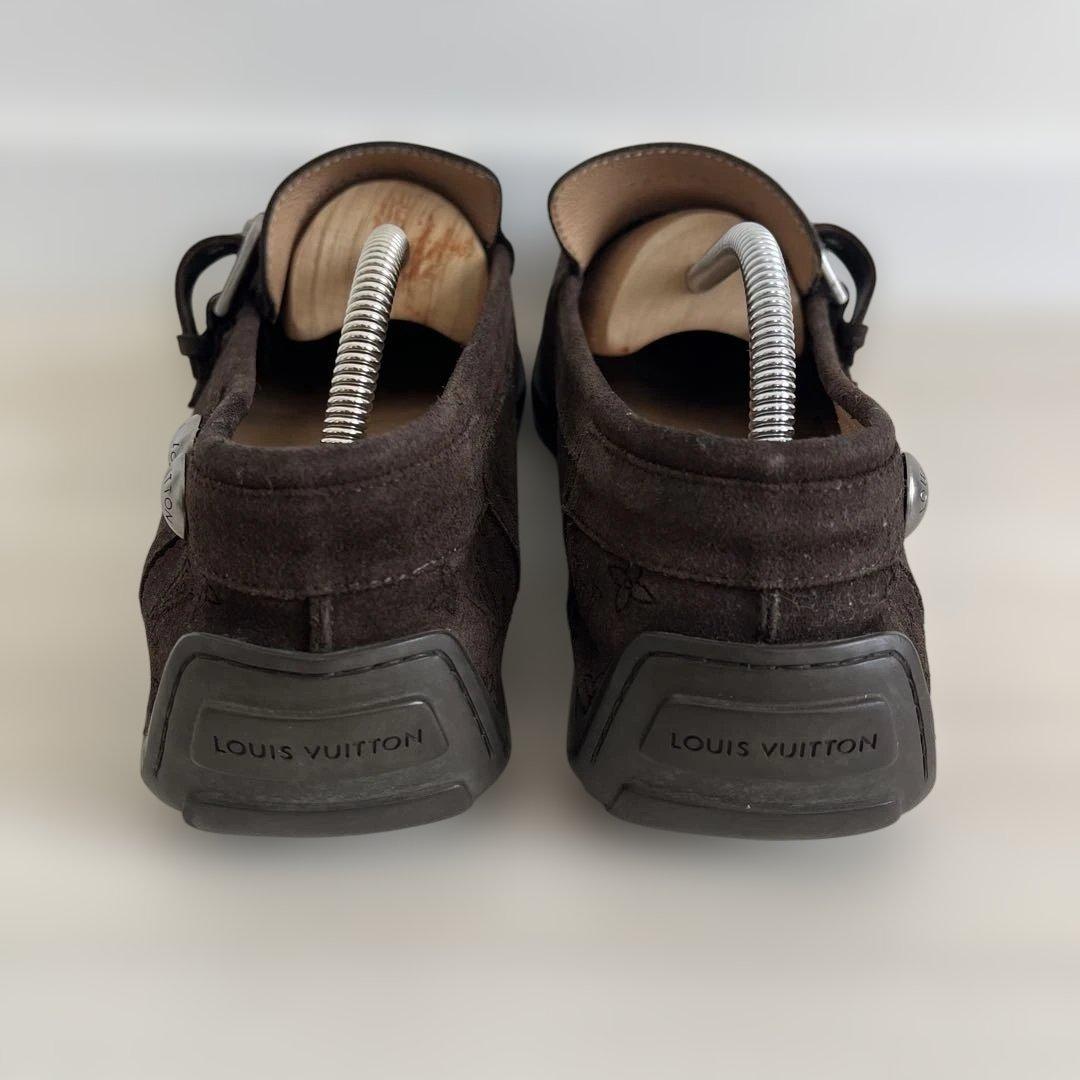 ルイヴィトン ドライビングシューズ ローファー　8 モノグラム
