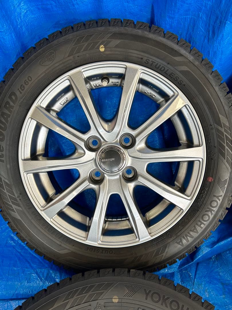 165/65R14スタッドレス4本セット　タンク、ルーミー等に！2023年製造