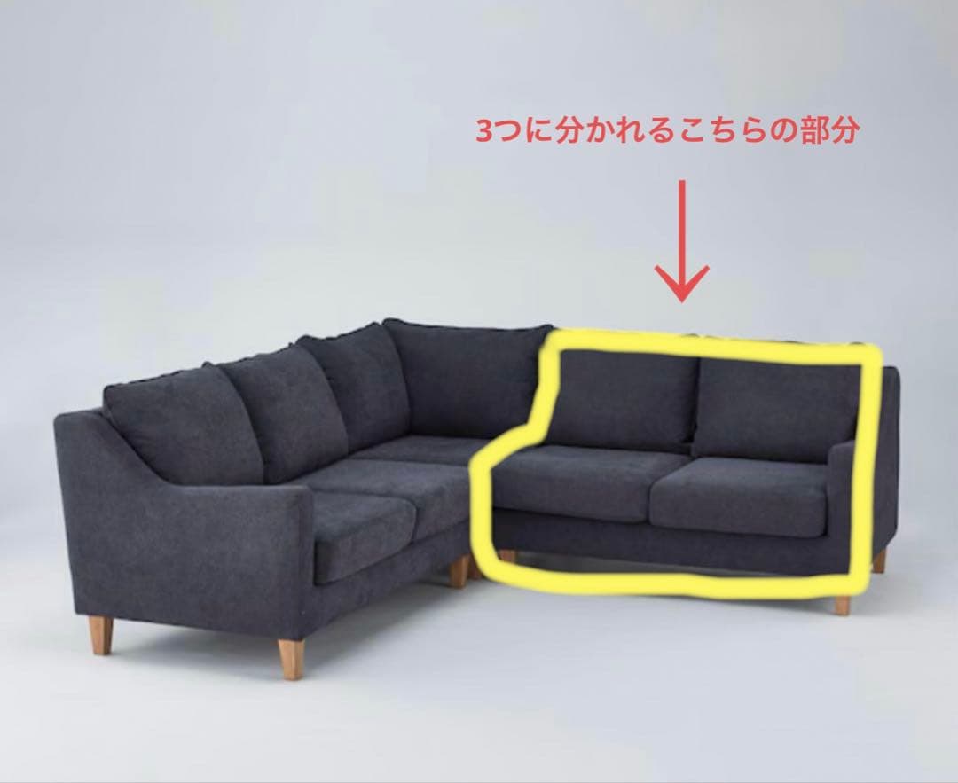 〜最終値下げ〜　ニトリ　コーナーソファ ②