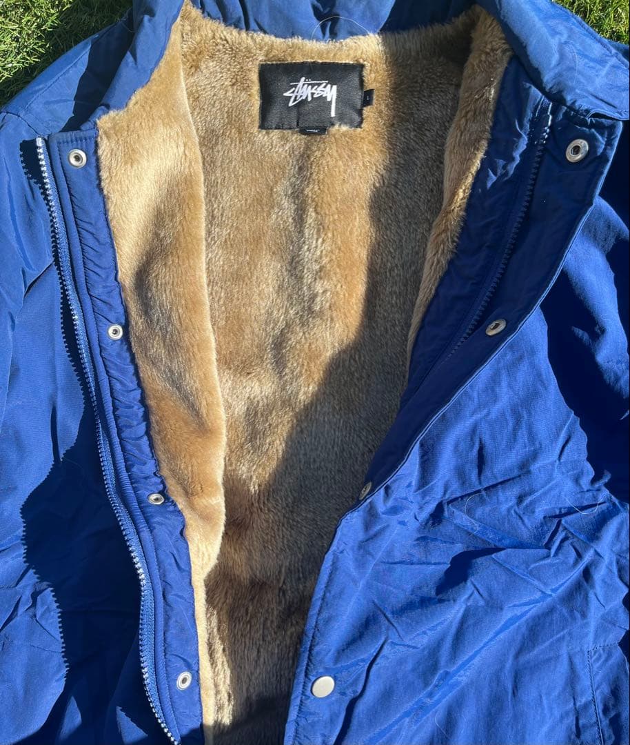 Stussy ストックロゴバックプリントコーチジャケット　old stussy