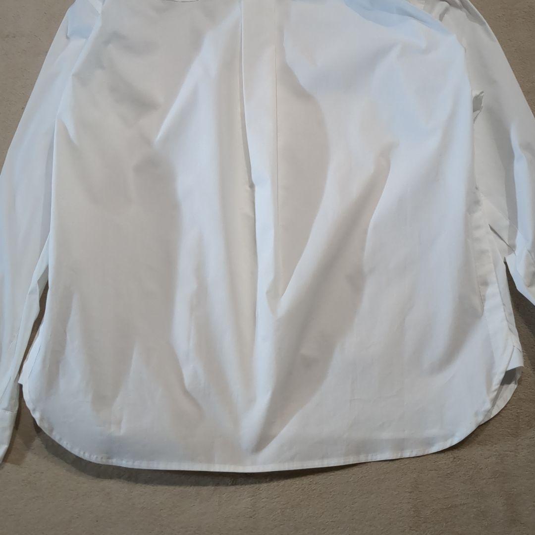 HERALBONY スカーフループ付き ベーシックシャツ 白 定価33,000円