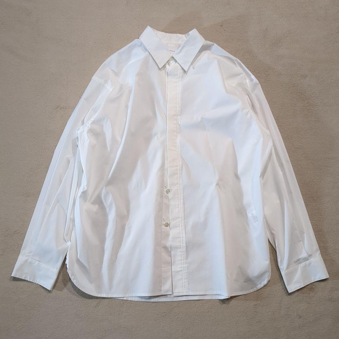 HERALBONY スカーフループ付き ベーシックシャツ 白 定価33,000円