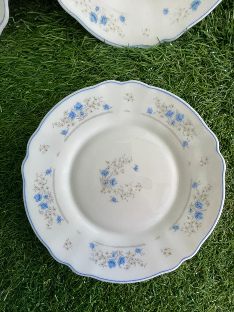 フランス製Arcopal（アルコパル）皿、約19.4cm10枚セット