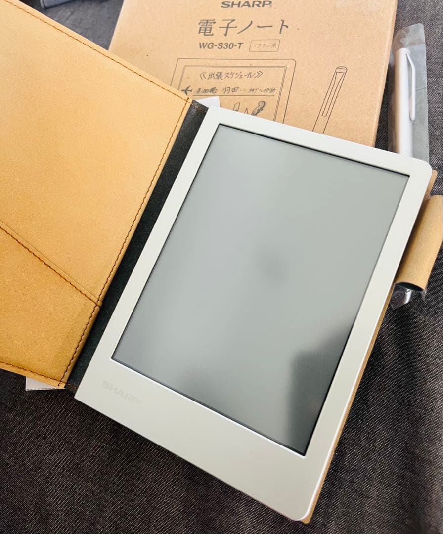 ★SHARP電子ノートWG-S30-B
