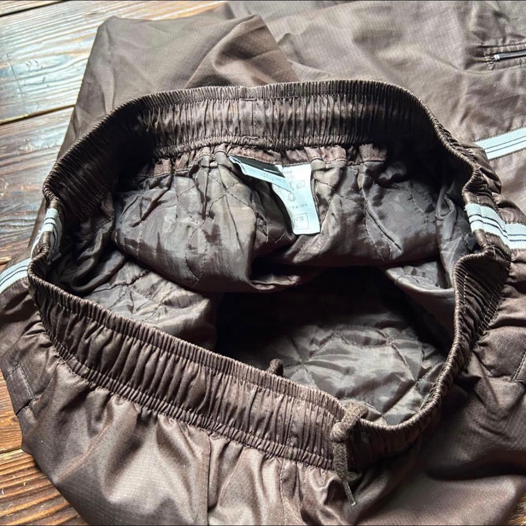 00s ナイキ ナイロン ジャケット パンツ セットアップ 裏地起毛 中綿