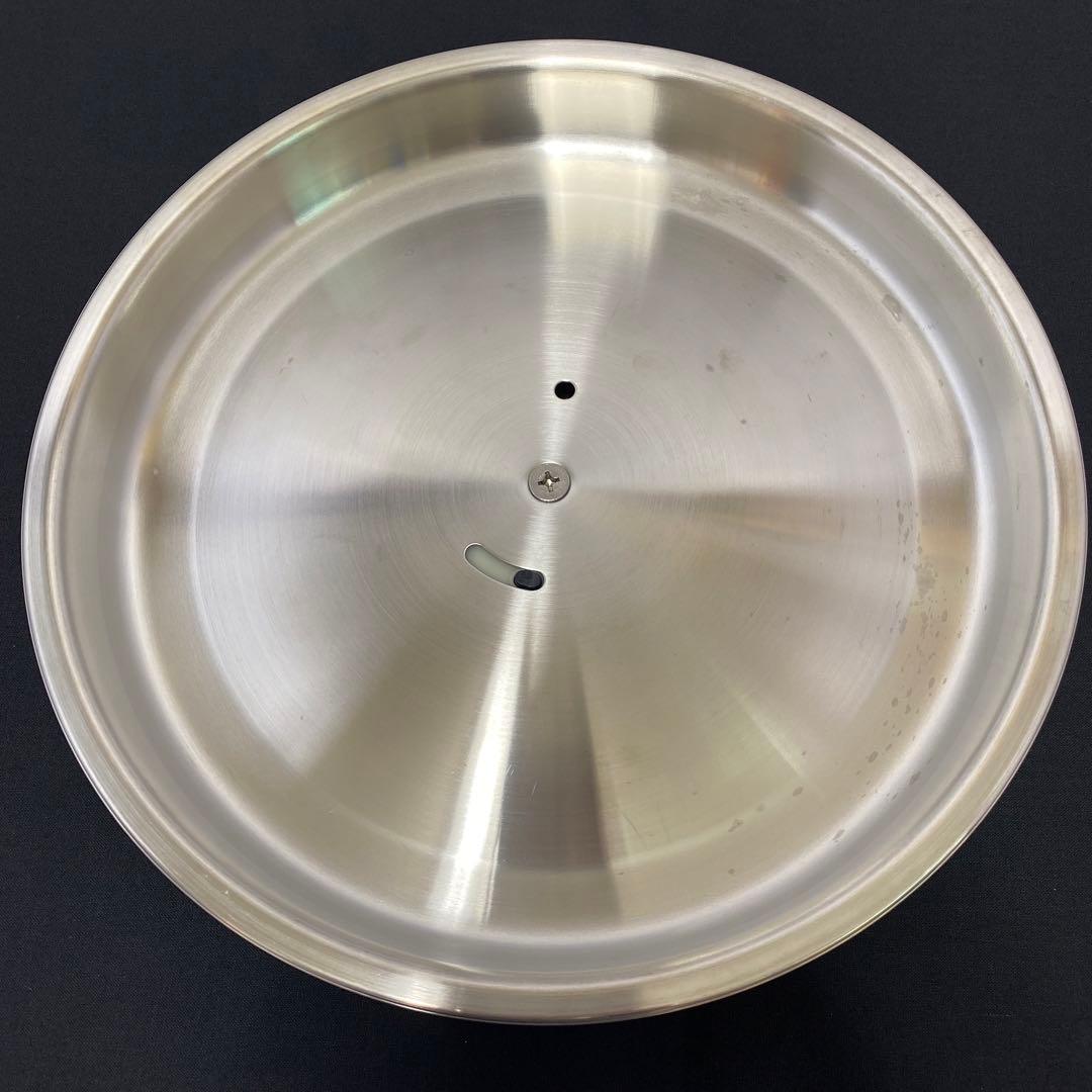 Master Chef 最高級ステンレス無水鍋　ステンレスフライパン