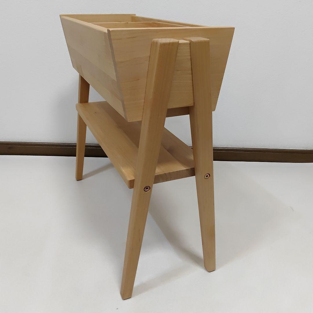 天然木 サイドラック シェルフ 棚 サイドテーブル マルチサイドラック