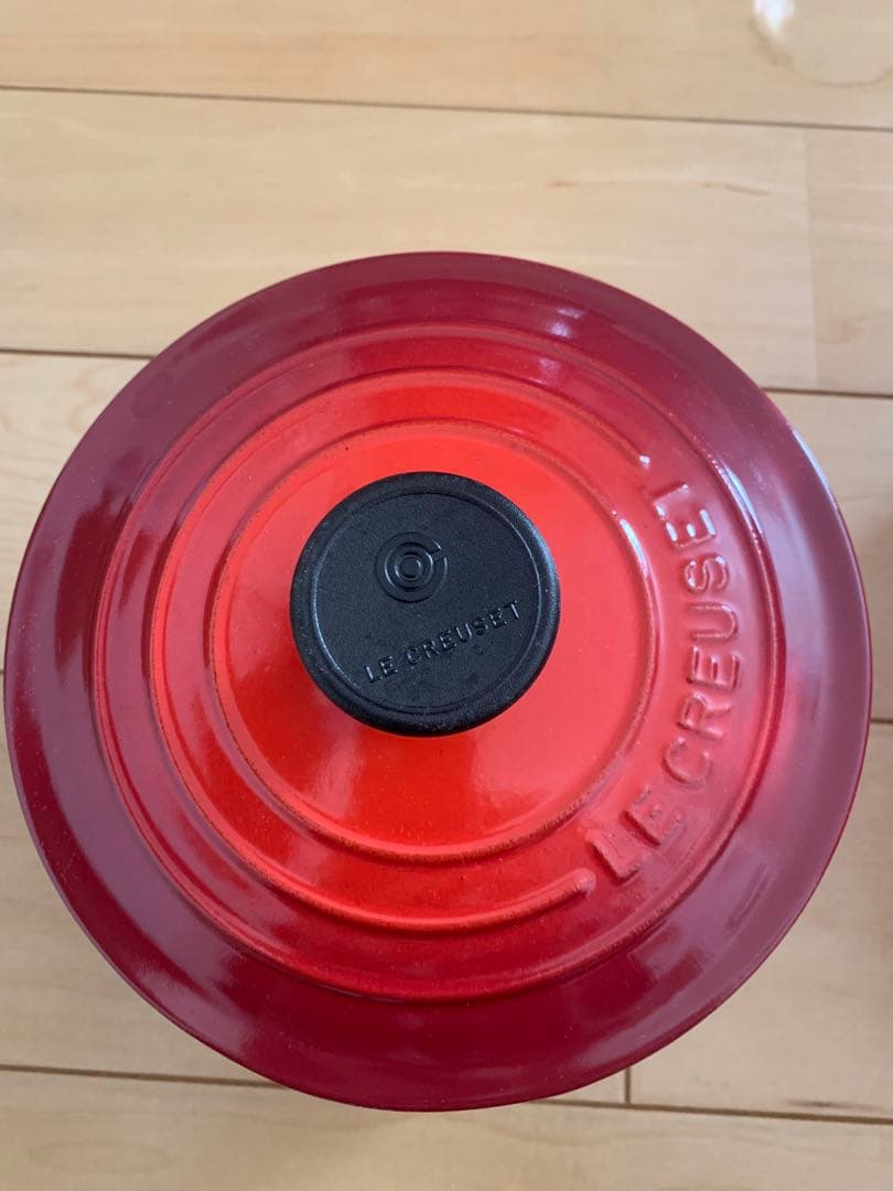 LE CREUSET 赤 両手鍋 16cm ⭐️未使用品⭐️