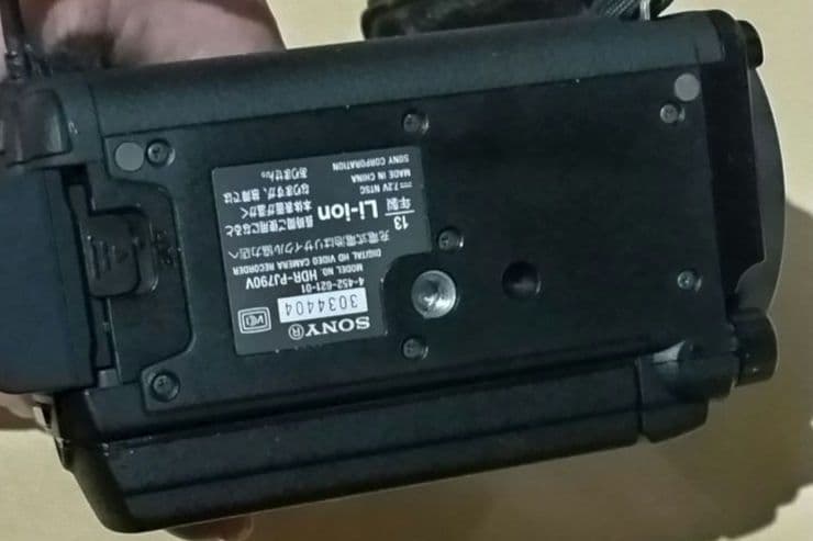 ピンクの猫  SONY HDR-PJ790 ビデオカメラ ソニー