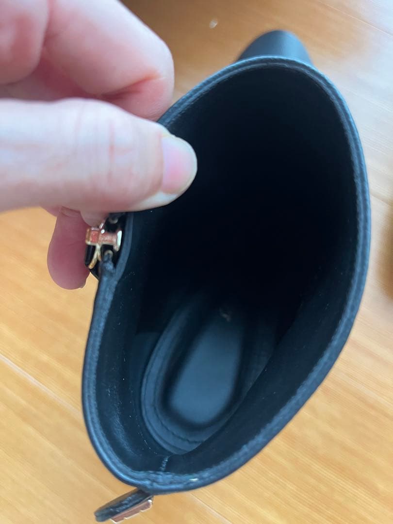 【最終値下】 Salvatore Ferragamo ブラックアンクルブーツ