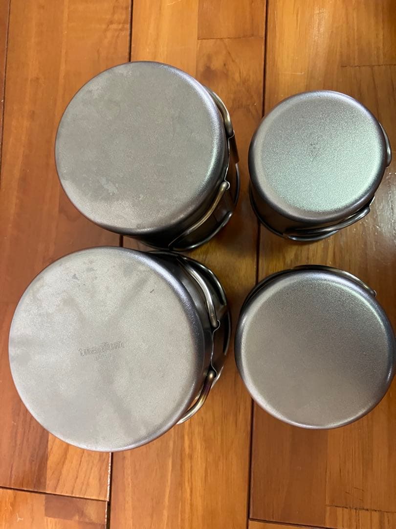 スノーピーク チタンシングルマグ　220・300・450・600 蓋セット