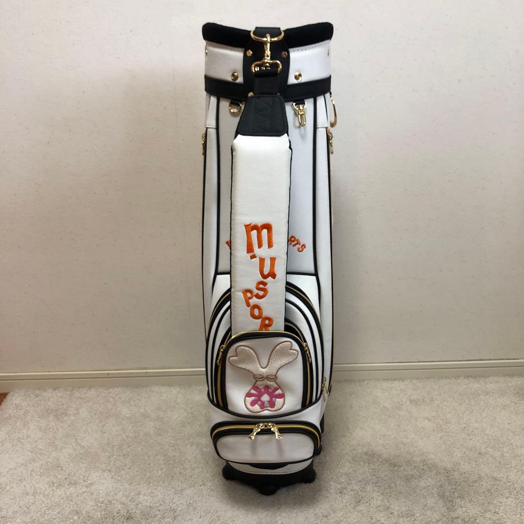 超美品❗️高級❗️キャディバッグ レディース　キャスター付き