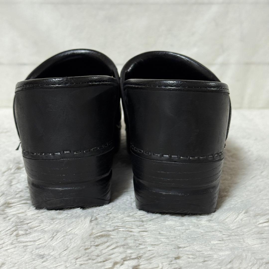 極美品✨DANSKO ダンスコ　プロフェッショナル　オイルドレザー　37 黒