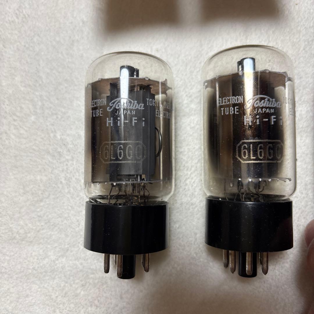 東芝 6L6GC 真空管 4本セット