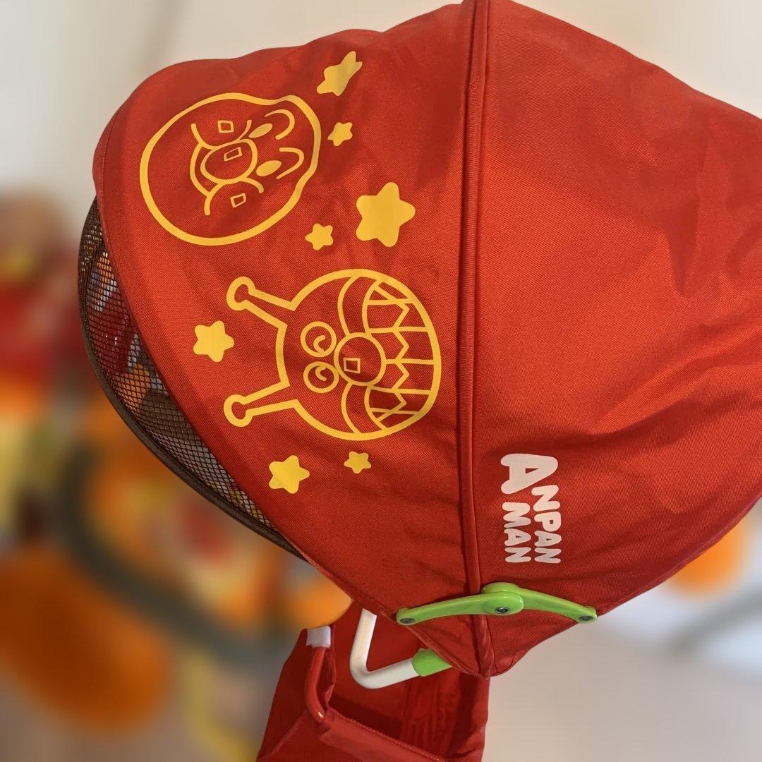 アンパンマン デラックスII 自転車 日よけ付き　メロディ　おしゃべりブザー