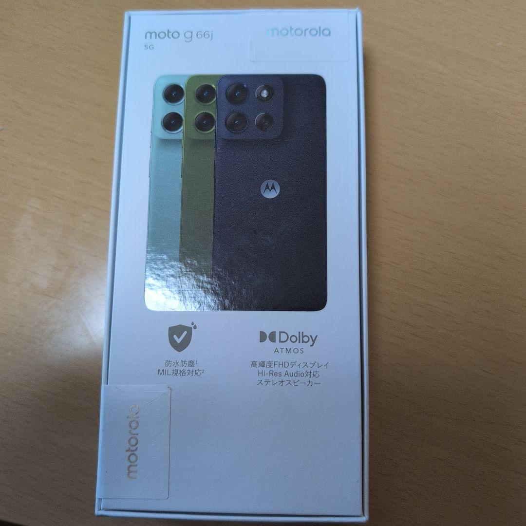 Motorola moto g 66j 5G 128GB ディルグリーン 未開封