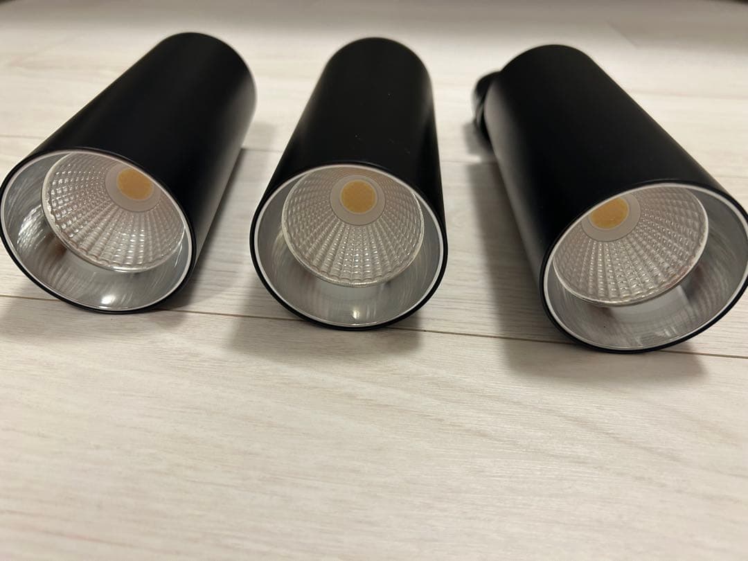 【3個セット】エジソンスマートLEDスポットライト 黒・調光・調色・WiFi対応