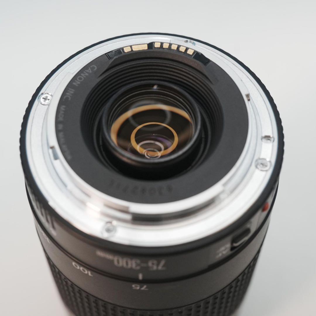 Canon純正 75-300mm 望遠レンズ 美品 a4716