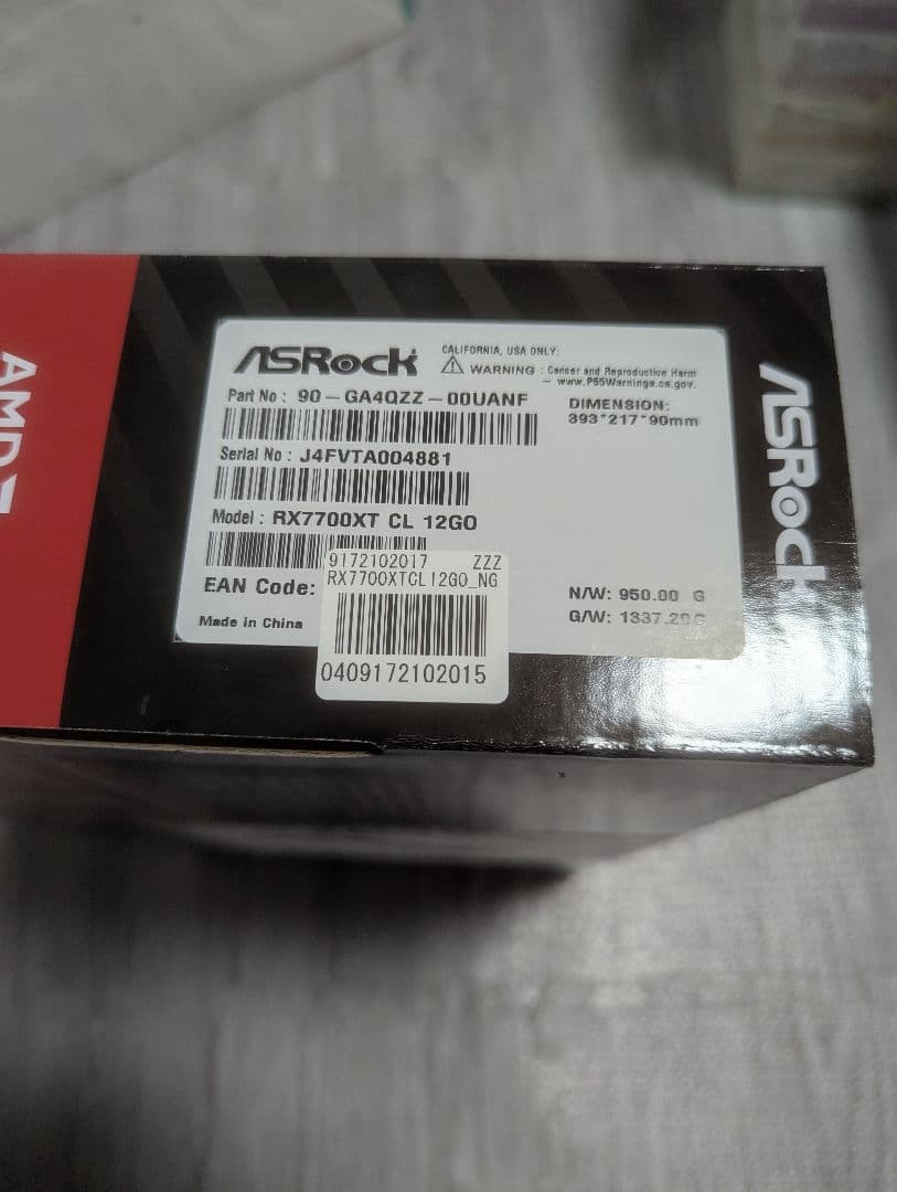 ASRock Radeon RX 7700 XT 12GB OC 新品