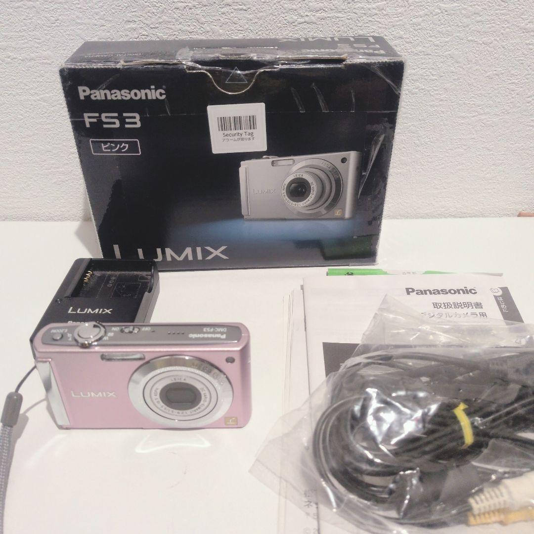 パナソニック LUMIX FS3 ピンク 箱付き