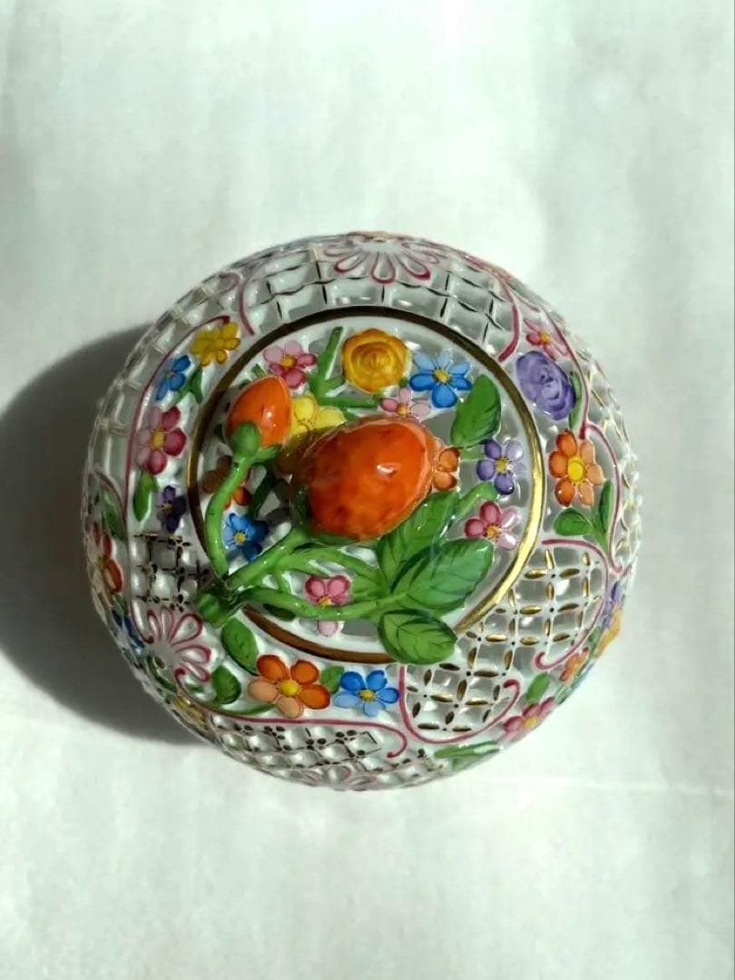 ヘレンド　ファンタジー　ボンボニエール　極美品