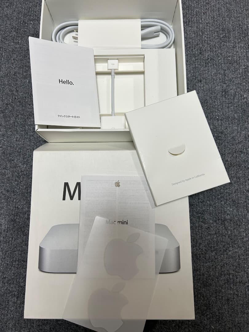 マニア向け美品 Mac mini Server 2012 i7 新品SSD＆HD