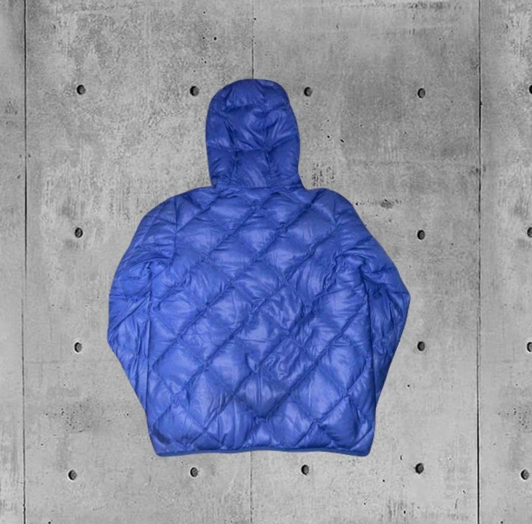 mont-bell リバーシブル ダウン ブルー/イエロー