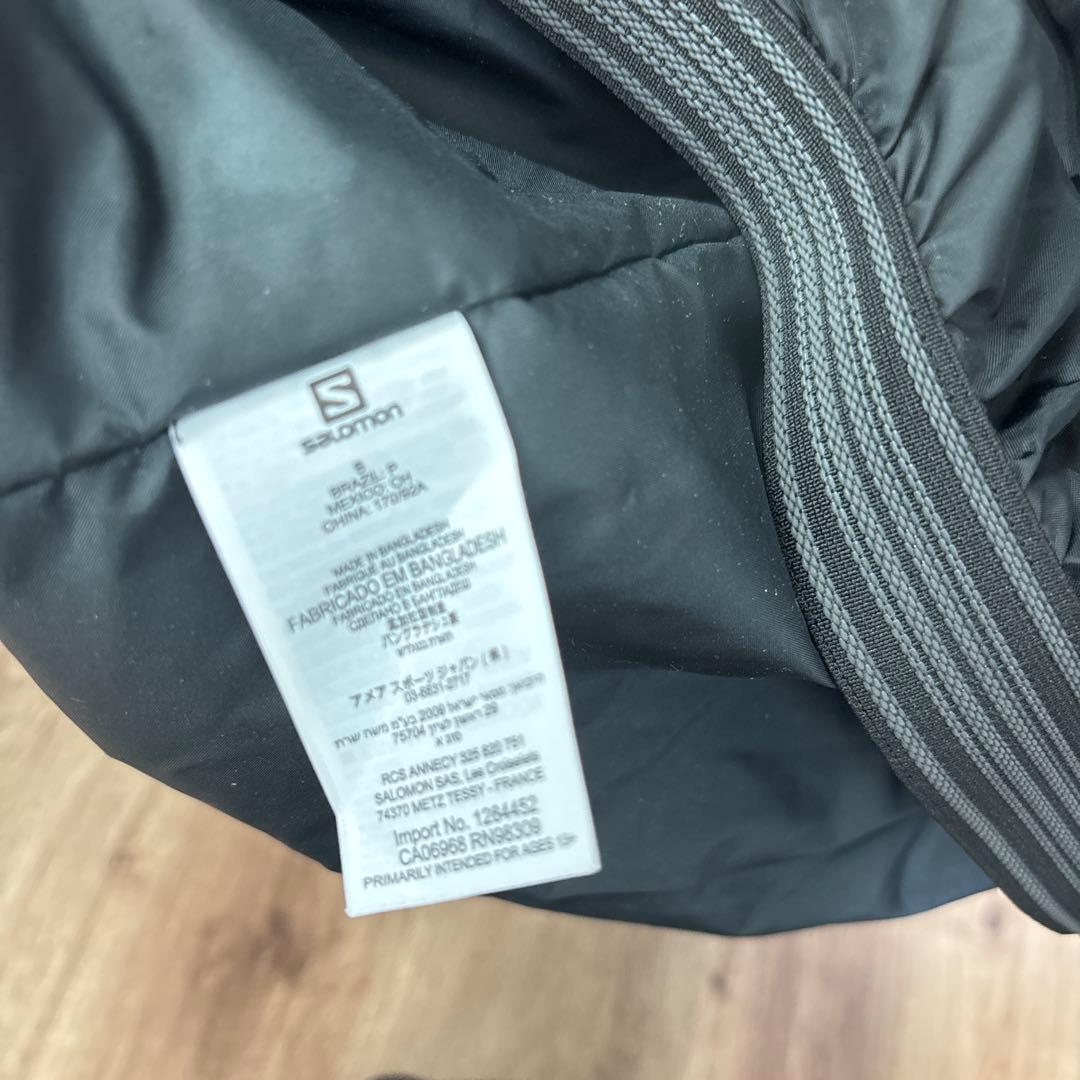 SALOMON サロモン　スキーウェア　スノボ　上下セット　Sサイズ　ネイビー