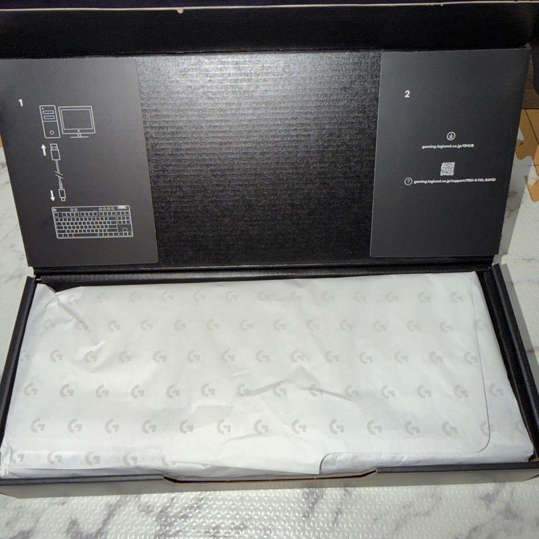 Logitech PRO X TKL RAPID ゲーミングキーボード 本体
