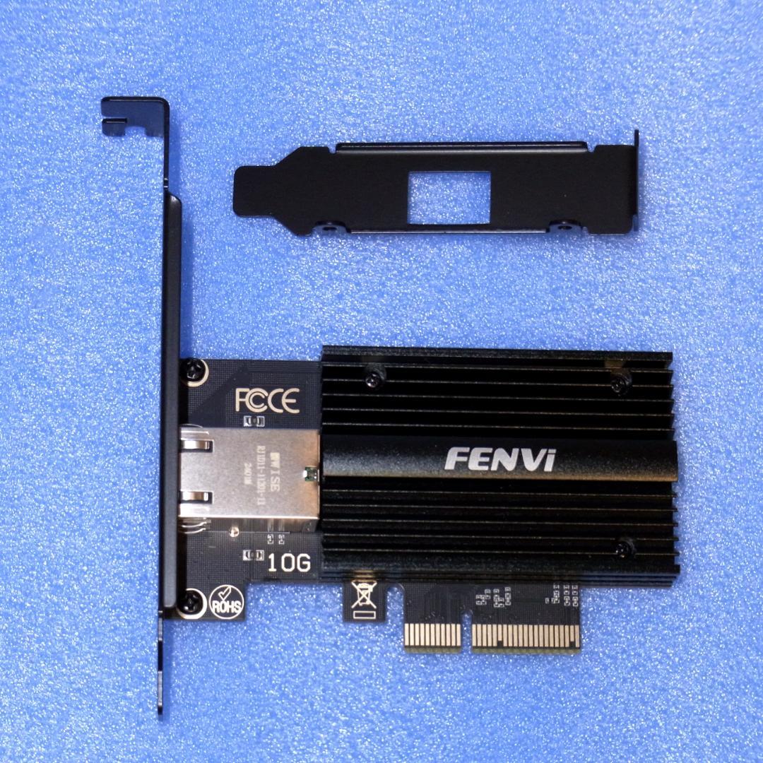 美品 FENVI 10Gbps LANカード AQC113 PCIe3.0x4