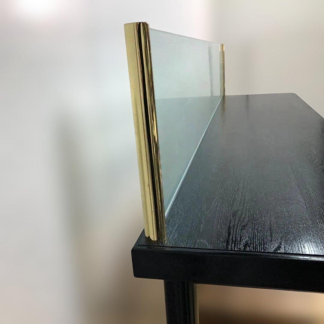 【送料無料】店舗什器 ハイカウンター テーブル ガラス間仕切り 251109