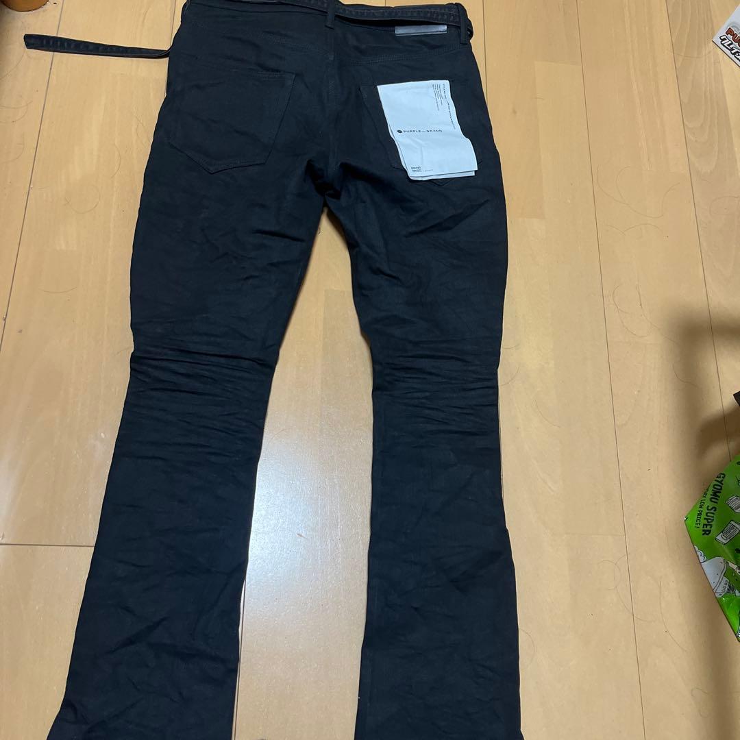 PURPLE BRAND ブラックデニム