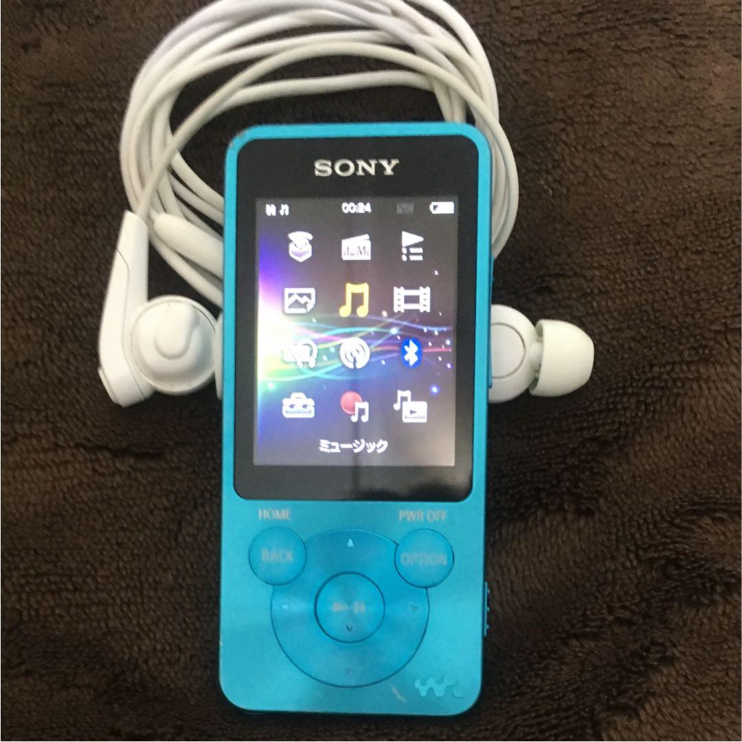 SONYウォークマンN WとSONYワイヤレスイヤホン