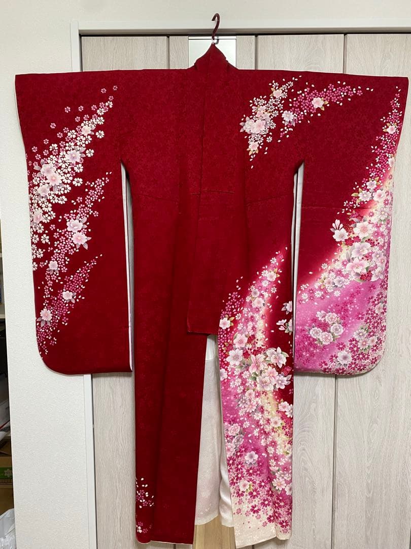 振袖　フルセット　小さめ　低身長