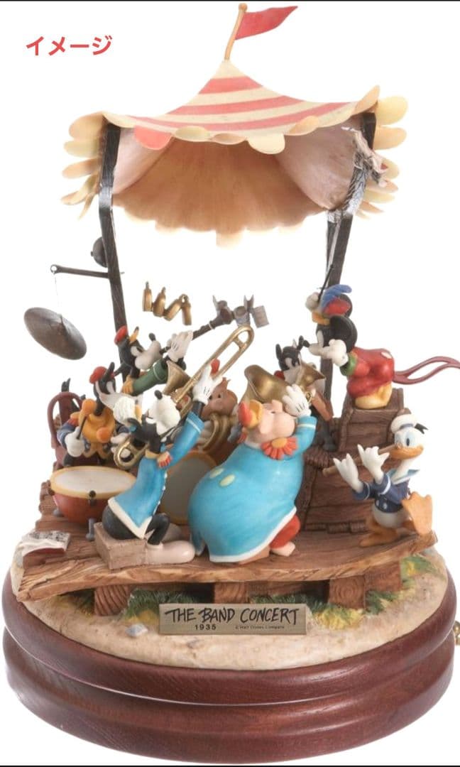 《希少》限定品　 1935年『ミッキーの大演奏会』オルゴール　アンティーク