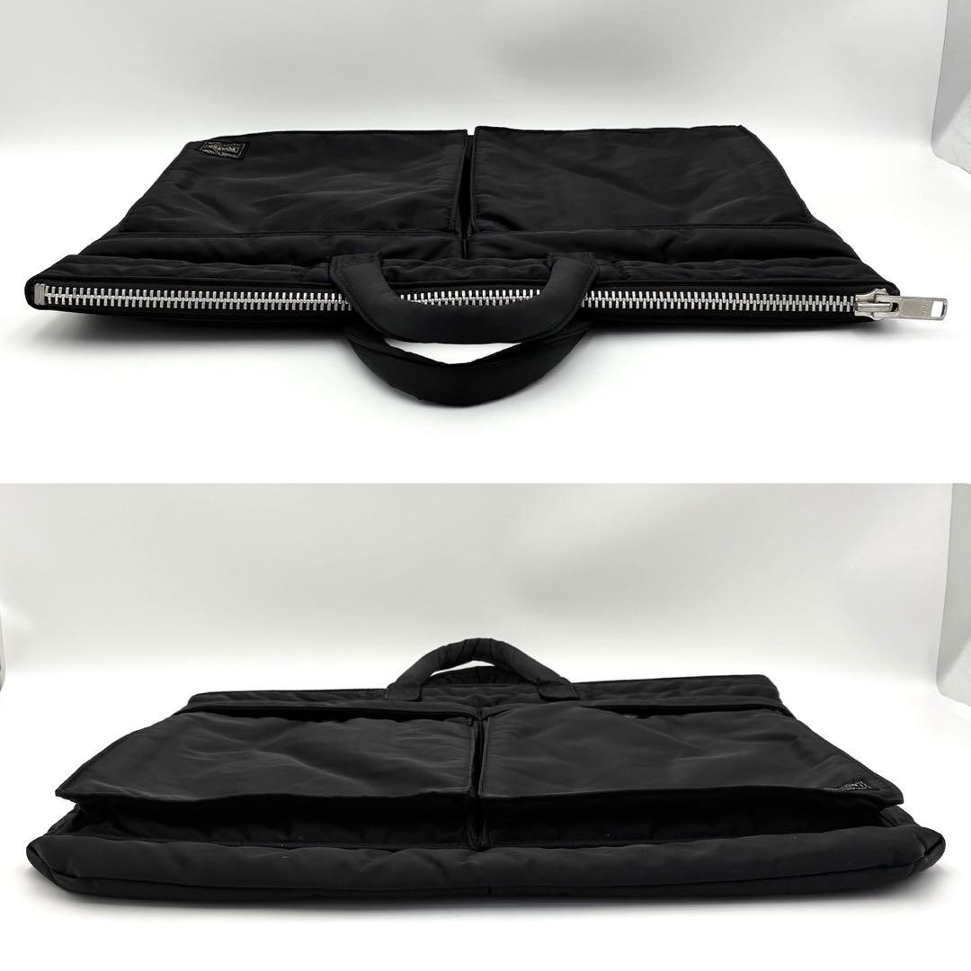 ポーター タンカー ショートヘルメットバッグ L ブリーフケース 黒 ナイロン