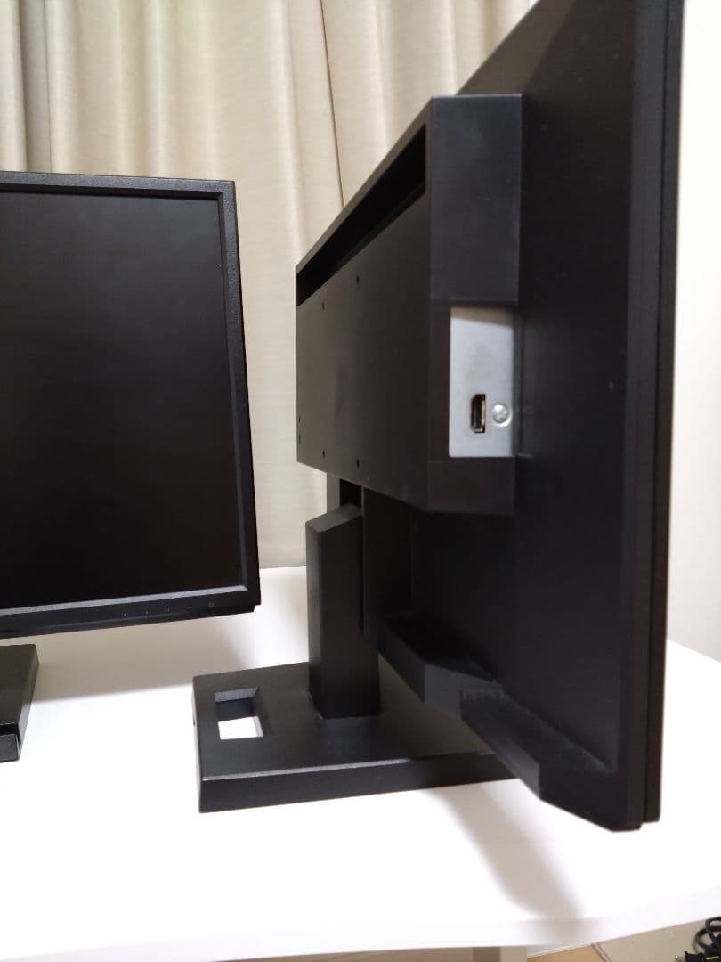 2台21.5型ワイド液晶ディスプレイLCD-MF224ED 広視野角ADSパネル