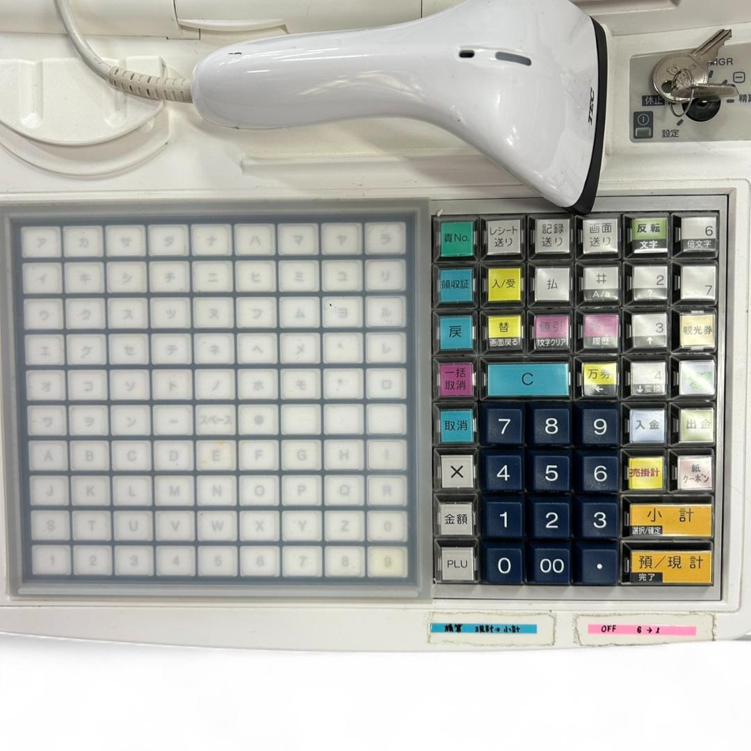 TEC東芝テック FS-2055 レジスター バーコードリーダー付 動作確認済②