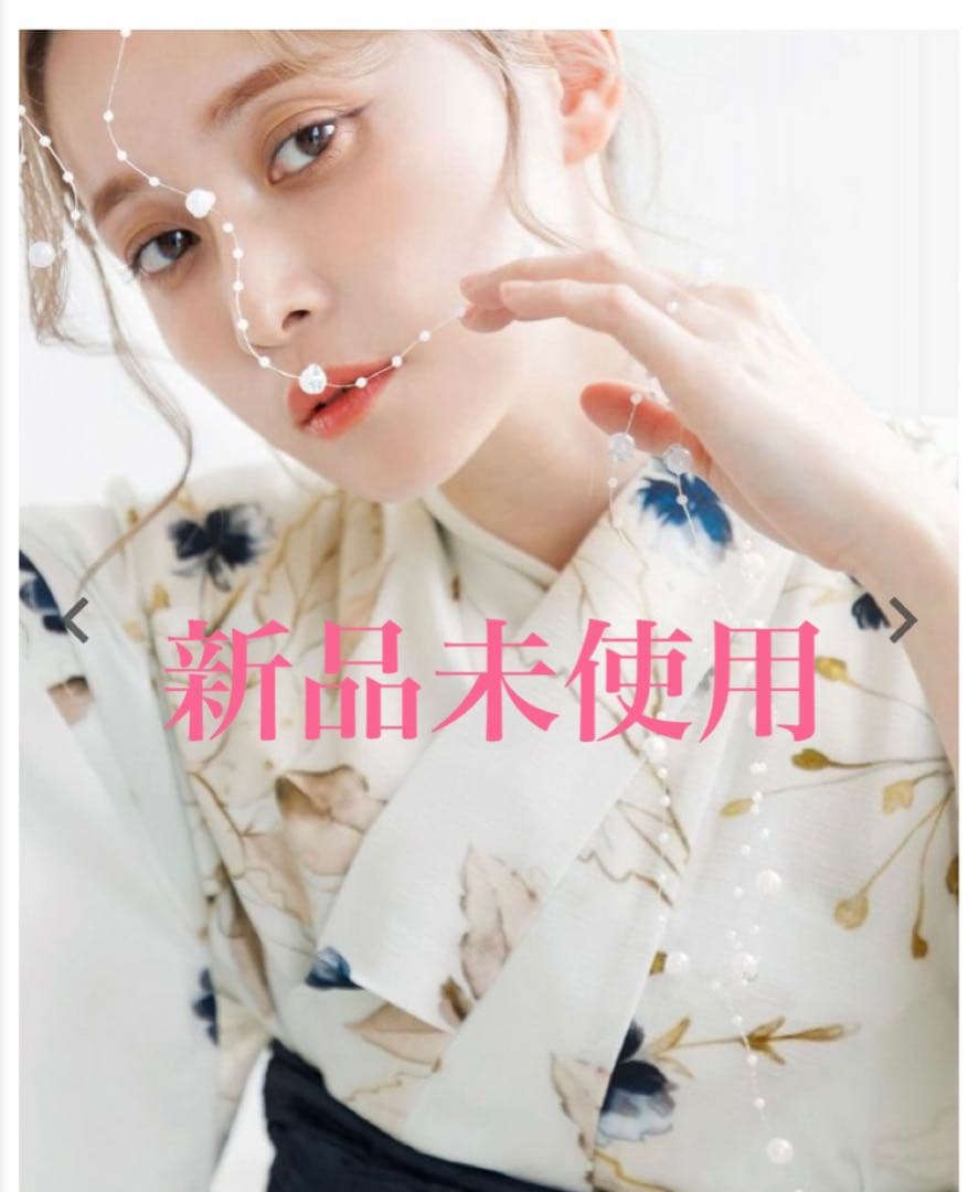 【ハナページ】dita ワンピース浴衣 幻想花明かり