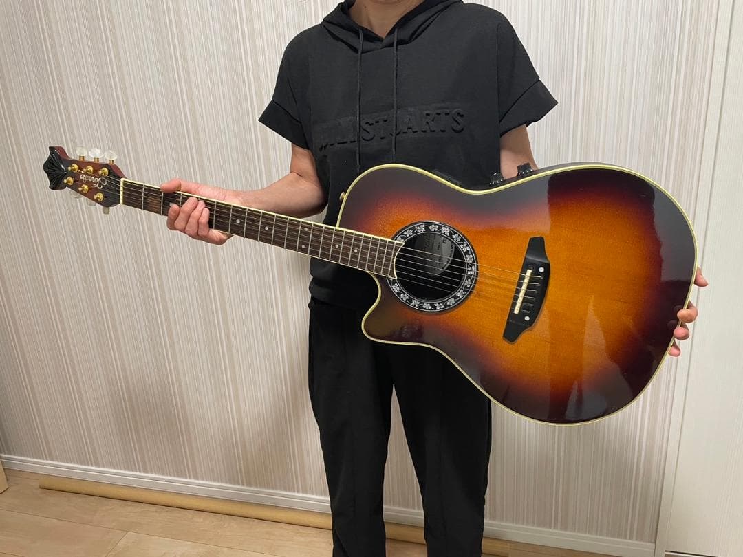 お洒落なエレアコ☆モーリスTornado Z-2 LH☆希少な左用レフトハンド