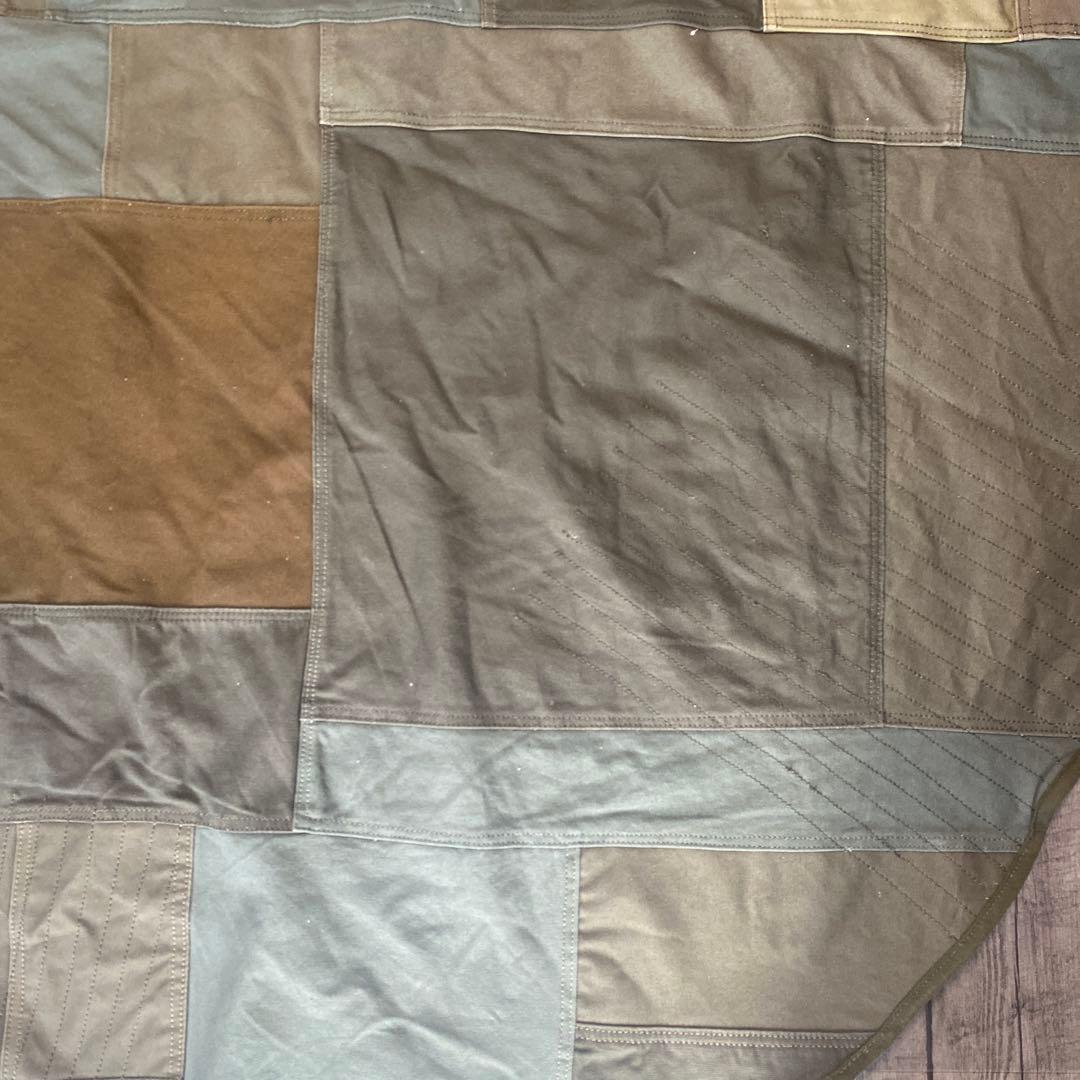 希少リミテッドエディション パッチワークミリタリカーペット