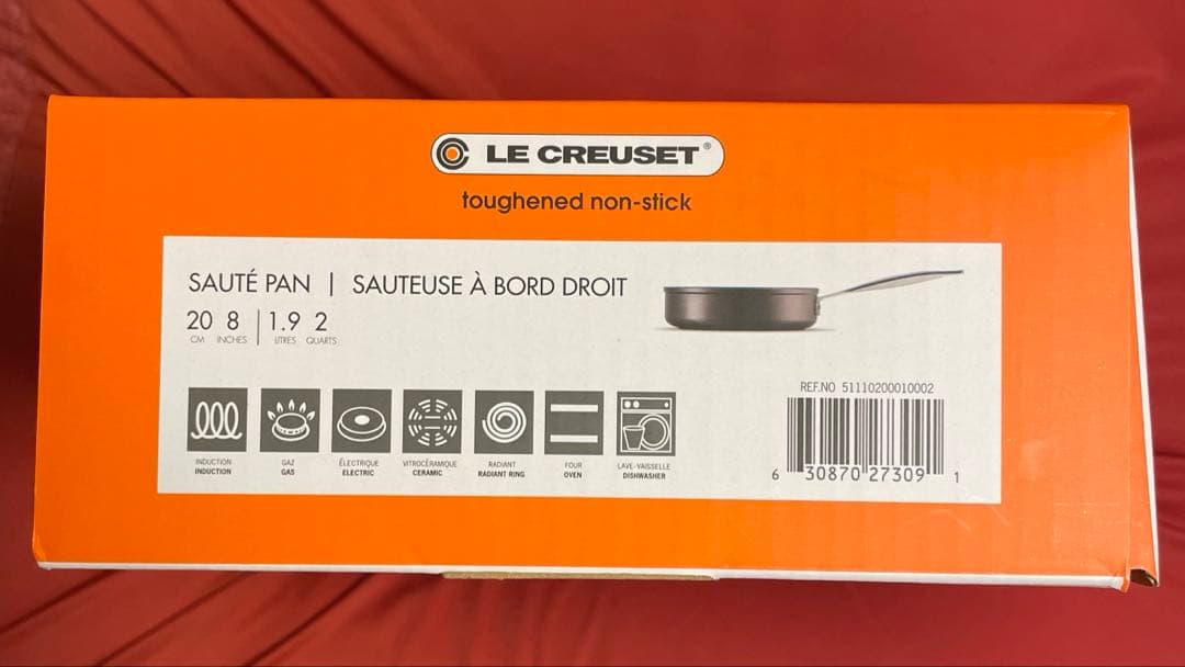 新品LE CREUSET ル・クルーゼ フライパンTNSソテーパン 20cm