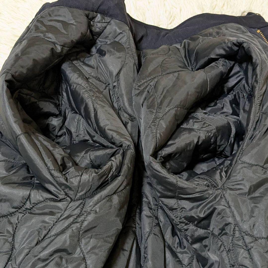 スピック＆スパン 22AW M51 中綿 モッズコート ネイビー S