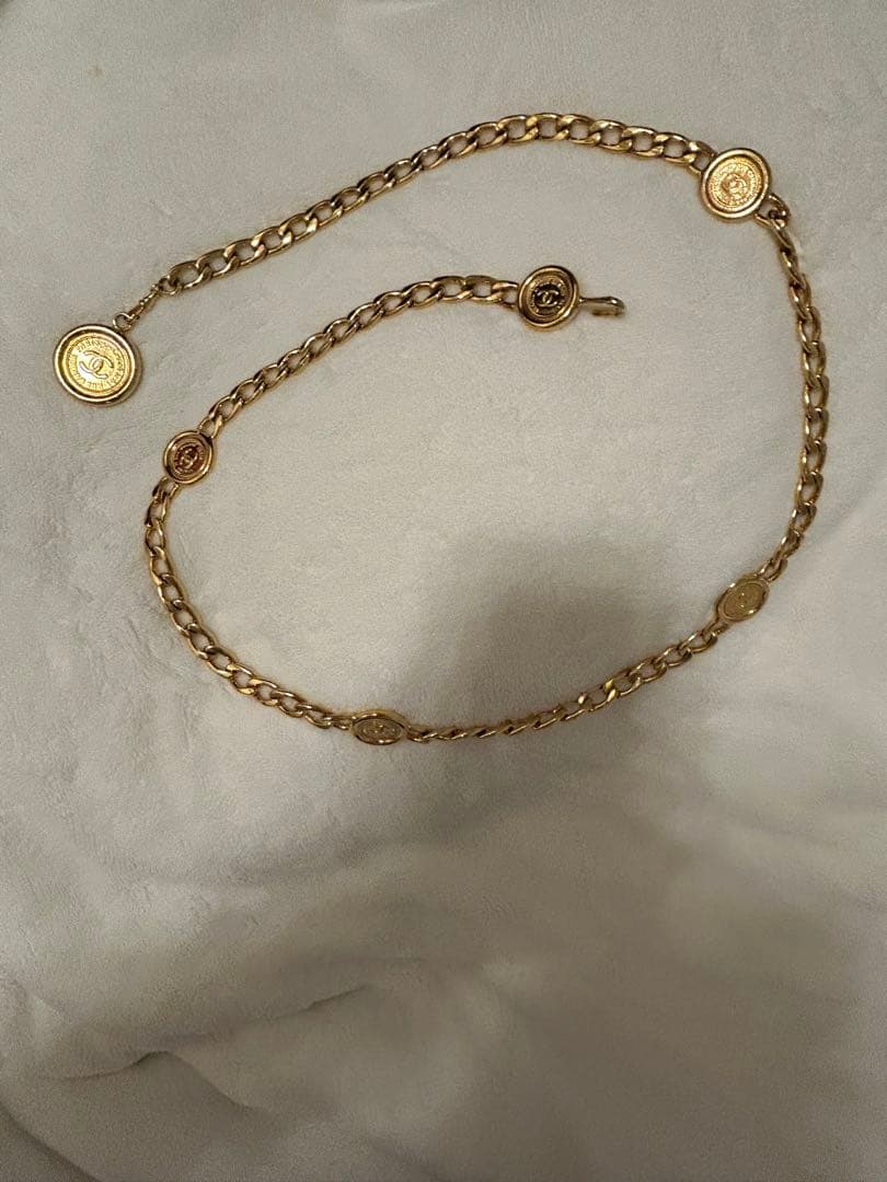 CHANEL ゴールド チェーンベルト1メートル２cm
