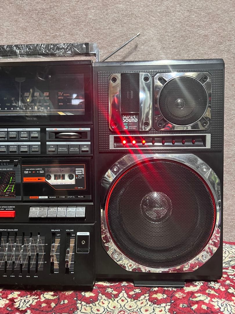 希少TOREC J-1 スーパージャンボ 大型ラジ中古動作品ビンテージ美品