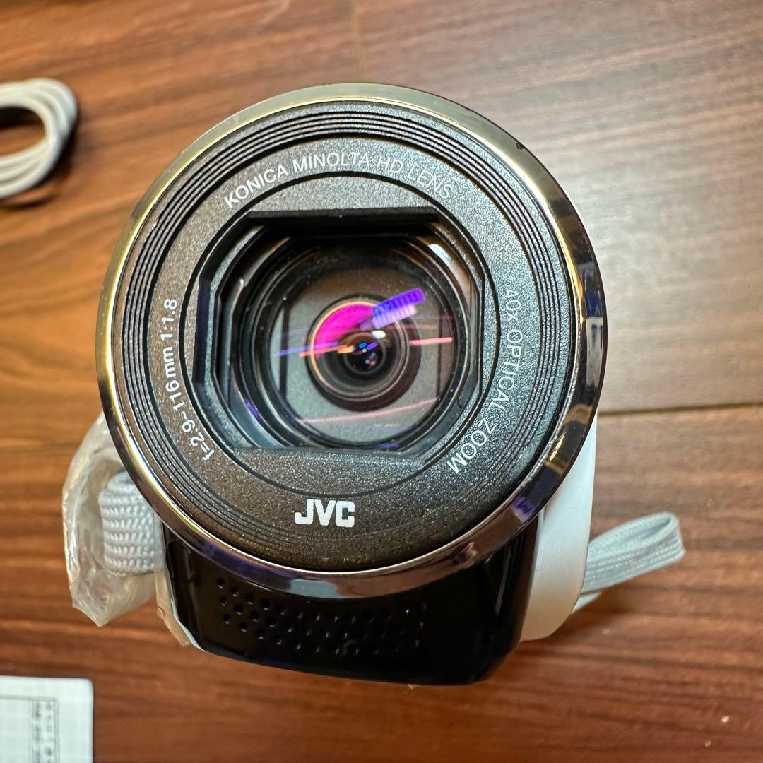 JVC Everio GZ-HM33 ホワイト ビデオカメラ 5512