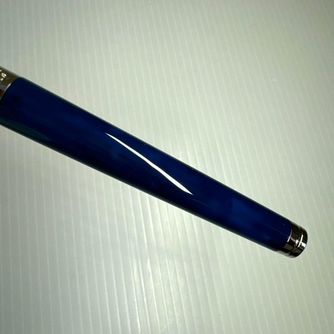デュポン S.T.Dupont 万年筆 アトリエシリーズ　ブルー　410712